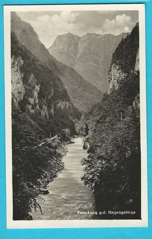 AK Pass Lueg g. d. Hagengebirge. (1930)