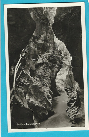 AK Golling. Lammeröfen. (1936)