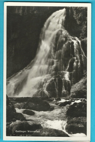 AK Gollinger Wasserfall. (1938)