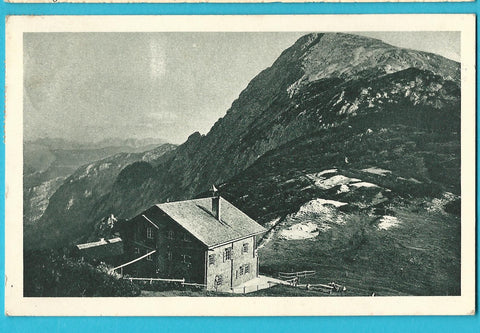 AK Carl von Stahl-Haus am Torrenerjoch mit Schneibstein.