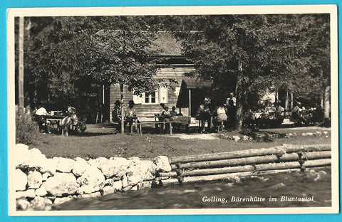 AK Golling, Bärenhütte im Bluntautal.