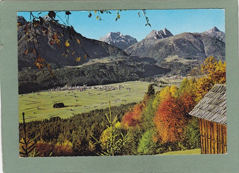 AK Feriengebiet Gailtal mit den Orten Würmlach, Kötschach-Mauthen.
