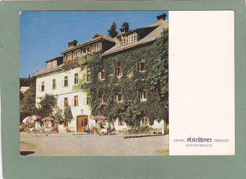 AK Kötschach. Hotel Pension. Kürschner.