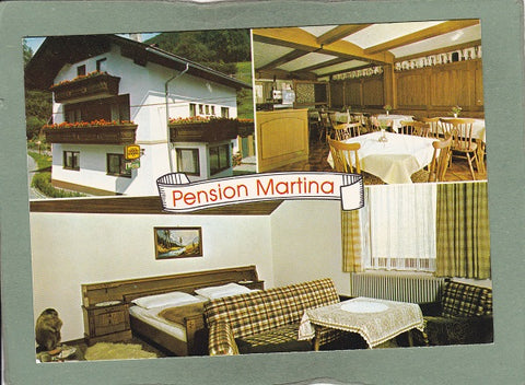 AK Kirchbach 4. Gailtal. Pension Martina. Imbißstüberl Pension Fam. Wilhelmer.