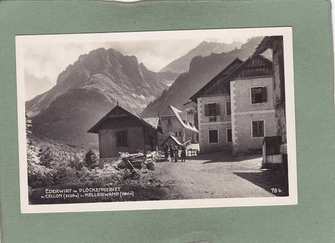 AK Ederwirt im Plöckengebiet m. Cellon u. Kellerwand.