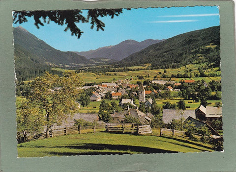 AK Luftkurort Weißbriach. Blick ins Gitschtal.