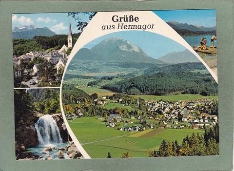 AK Grüße aus Hermagor.