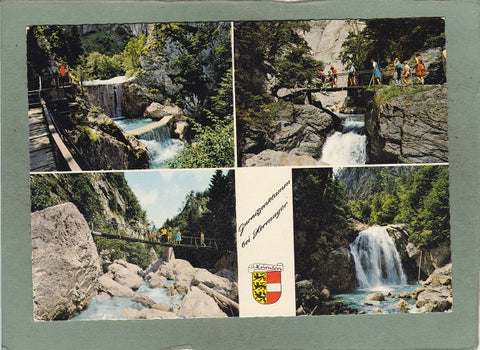AK Garnitzenklamm bei Hermagor.