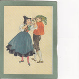 AK Lesachtal. (Maria Rehm, Österreichs Trachtenbüchlein“)