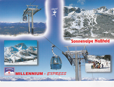 AK Sonnenalpe Naßfeld. Millennium - Express.