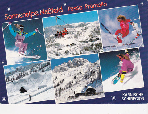 AK Karnische Schiregion. Sonnenalpe-Naßfeld - Passo Pramollo.