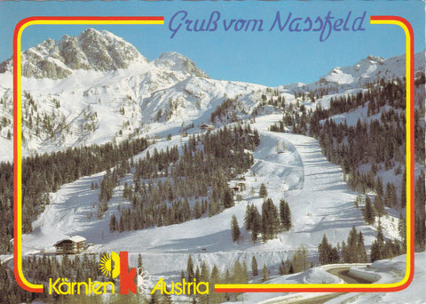 AK Gruß vom Nassfeld.