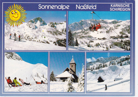 AK Karnische Skiregion. Nassfeld. Sonnenalpe.