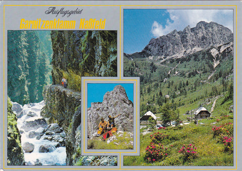 AK Garnitzenklamm Naßfeld. Gailtal.