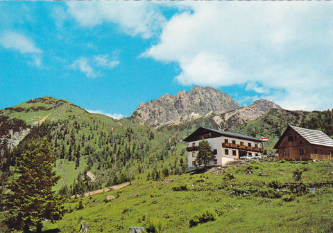 AK Hermagor. Nassfeld 4. Ramsbacher Kühlweger Thörl und Kammleiten. Alpenhof Ramsbacher. Sonnalpe.