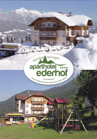 AK Nassfeld Hermagor. Aparthotel Ederhof.