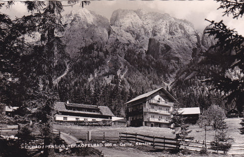 AK Reisach. Heilbad Pension Reiskofelbad, Gailtal.