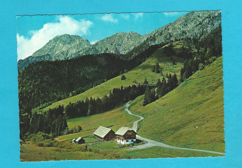 AK Almwirtschaft Möselalm mit Reißkofel.