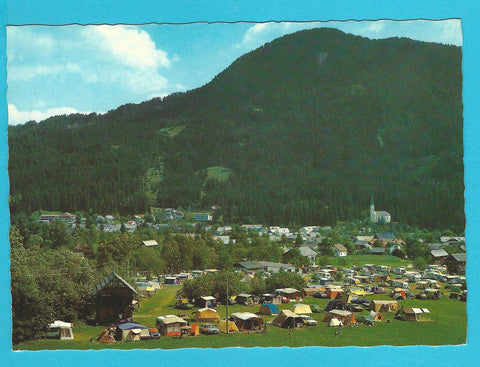 AK Weißbriach 39. Camping Alpendorf.
