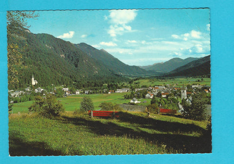 AK Weißbriach. Blick ins Gitschtal.
