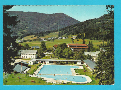 AK Weißbriach. Schwimmbad und Kneippbad.