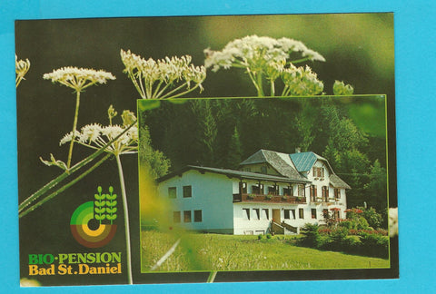 AK Dellach im Gailtal. Bio-Pension Bad St. Daniel. Fam. Willi Daberer.
