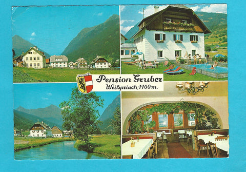 AK Weißpriach. Pension Gruber.