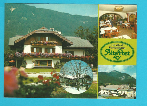 AK Weißbriach. Gasthof Ferienhaus Alte Post. Familie Karl Memmer.