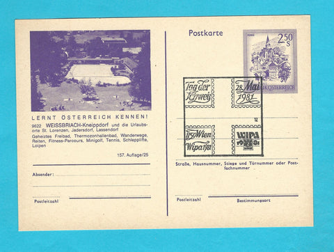 Postkarte Weißbriach-Kneippdorf. Lernt Österreich kennen.
