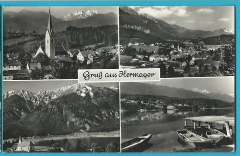 AK Gruß aus Hermagor.