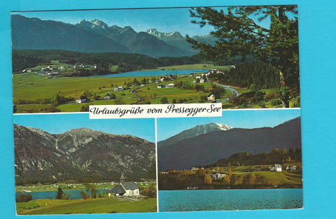 AK Urlaubsgrüße vom Presseggersee.
