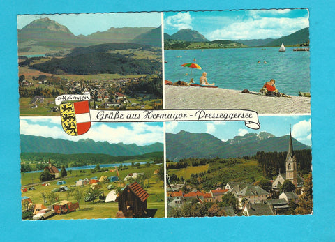 AK Grüße aus Hermagor - Presseggersee.