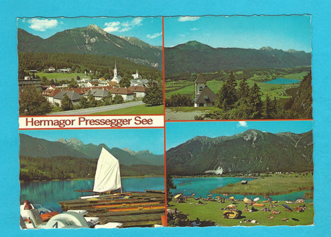 AK Hermagor Pressegger See.