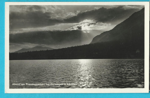 AK Abend am Presseggersee.