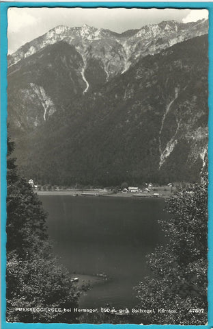 AK Presseggersee bei Hermagor. (1959)