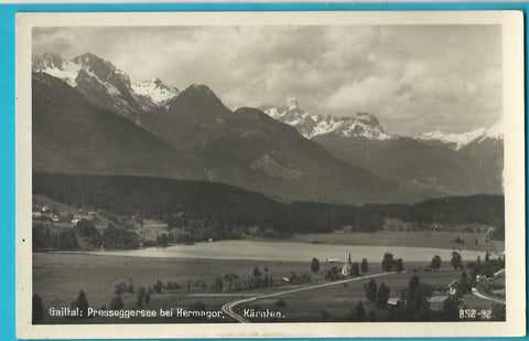 AK Presseggersee bei Hermagor. (1950/51)