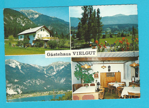 AK Hermagor. Frühstückspension Vielgut. Presseggersee 28.