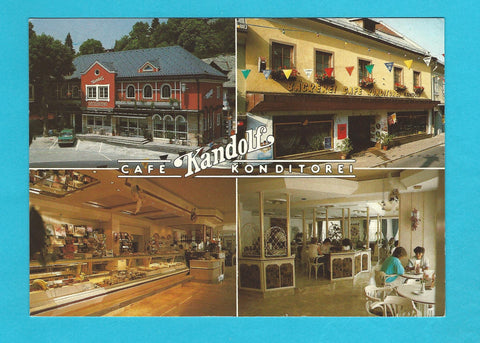 AK Hermagor. Bäckerei Cafe Konditorei Kandolf Manfred.