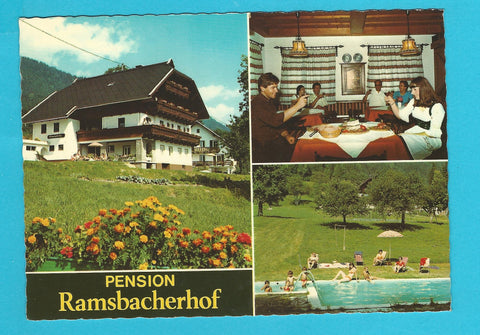AK Hermagor-Presseggersee. Pension Ramsbacherhof. Fam. Walter Ramsbacher.