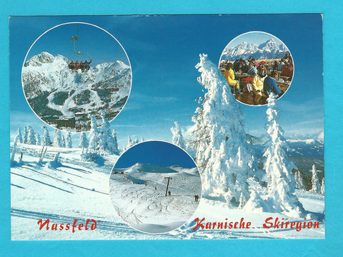 AK Naßfeld Karnische Skiregion.