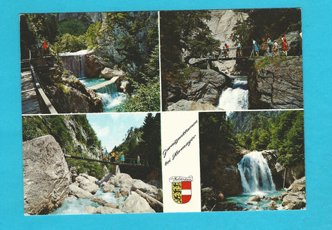 AK Garnitzenklamm bei Hermagor.