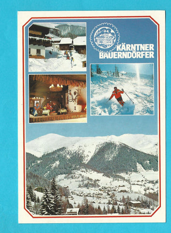 AK Kärntner Bauerndörfer. Unterkirchleitn. Oberkirchleitn. Bad Kleinkirchheim.