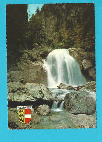 AK Garnitzenklamm bei Hermagor.