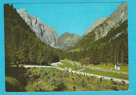 AK Heldenfriedhof auf der Plöcken-Paßstraße.