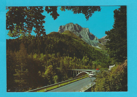 AK Grenzlandstraße Plöckenpaß.