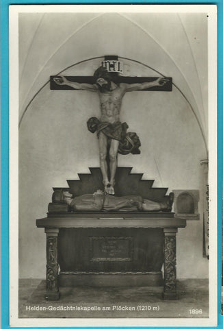 AK Helden Gedächtniskapelle am Plöcken. (1930)