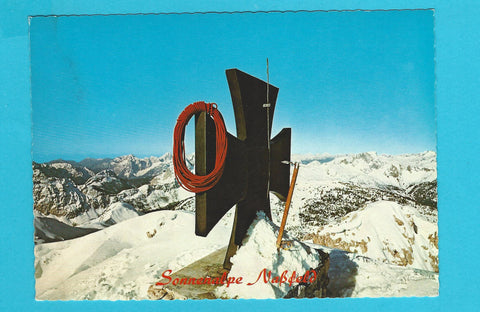 AK Sonnenalpe Naßfeld. Gipfelkreuz Gartnerkofel.