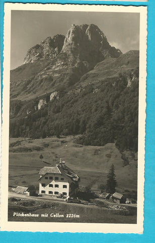 AK Plöckenhaus mit Cellon. (1941)