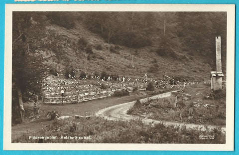 AK Plöckengebiet: Heldenfriedhof. (1931)