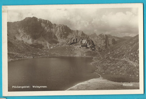 AK Plöckengebiet Wolayersee. (1931)